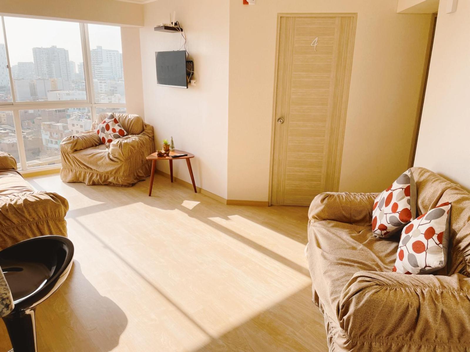 לימה Hermosa Habitacion Privada En Edificio De Estreno Frente Al Metro מראה חיצוני תמונה